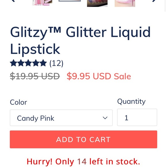 Glitzy lipgloss - Picture 3 of 3